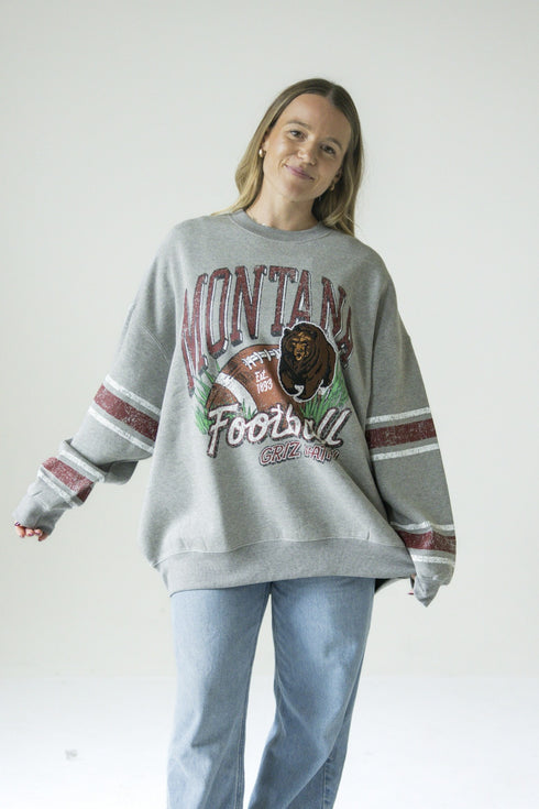 Montana Langford Multimedia OS Fleece Crew