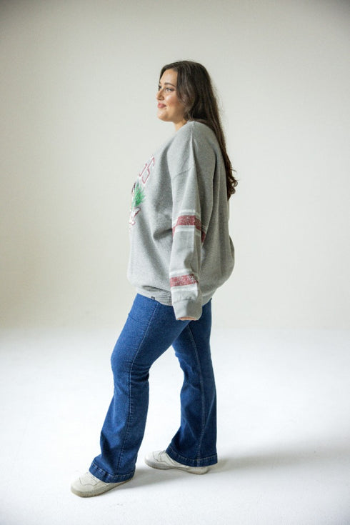 Mississippi State Langford Multimedia OS Fleece Crew