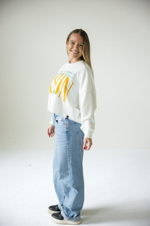NDSU Hall of Fame Cropped Longsleeve