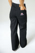 Nebraska Alpha Bling Denim Wide Leg Jeans