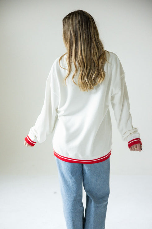 Nebraska Fame & Field Varsity V-neck Pullover