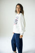 Nebraska Vinton Vertical OS Fleece Crew