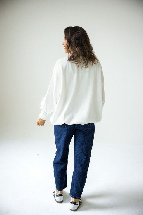 Nebraska Vinton Vertical OS Fleece Crew