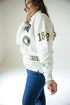 Notre Dame All Over Scatter Oversized Funnel Neck