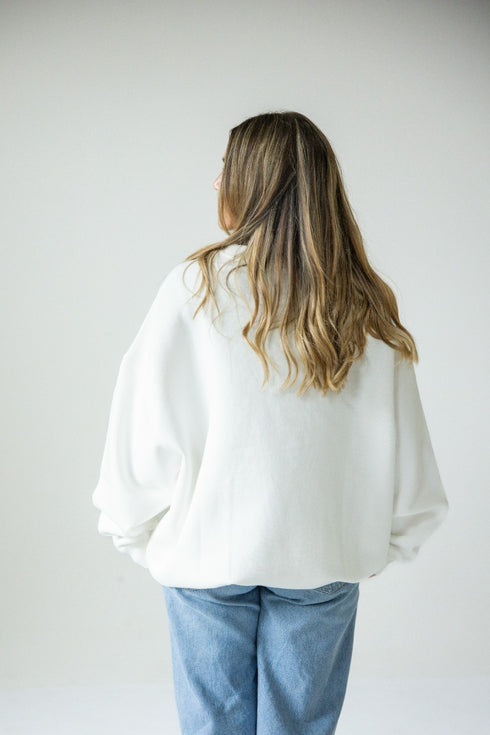 Notre Dame Vinton Vertical OS Fleece Crew