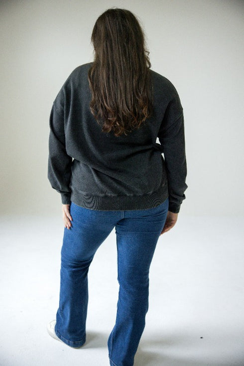 Oklahoma State Campus Charm Oversized Funnel Neck