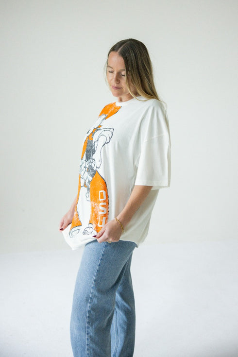 Oklahoma State Lawson Logo Oversized Tee