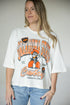 Oklahoma State Maddux Multimedia Semi-Cropped Oversized Band Tee