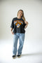 Oklahoma State Starlite Sequin Semi-Cropped Oversized Band Tee
