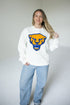 Pitt Mascot Chenille Comfort Crewneck