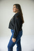 Purdue Starlite Sequin Cropped Longsleeve