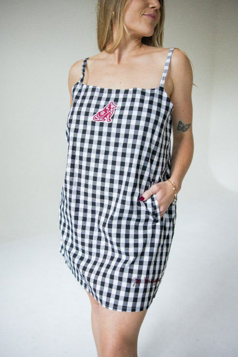 Texas A&M Logo Pride Gingham Skort Dress