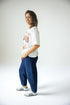Texas Maddux Multimedia Semi-Cropped Oversized Band Tee