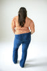 Texas Varsity Shine Tie Front Blouse