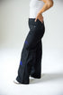 Kentucky Alpha Bling Denim Wide Leg Jeans