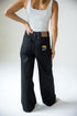 Kentucky Alpha Bling Denim Wide Leg Jeans
