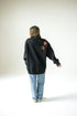 UNI All Over Scatter Oversized Funnel Neck