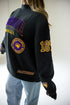 UNI All Over Scatter Oversized Funnel Neck