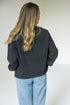 Wyoming Easley Embossed Lantern Sleeve Crew