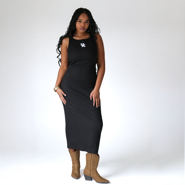 Kentucky Logo Patch Ribbed Maxi Dress