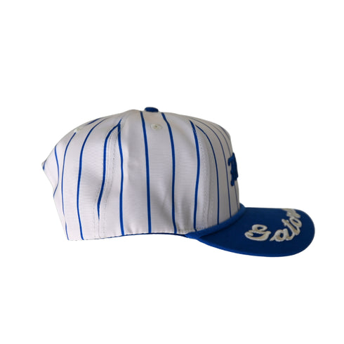 Florida Pinstripe Hat 5 Panel Canvas Baseball Hat