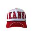 Arkansas Phipps Away Split Hat 5 Panel Canvas Baseball Hat