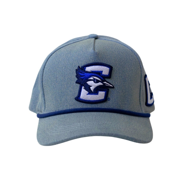 Creighton Statement Denim Denim Baseball Hat