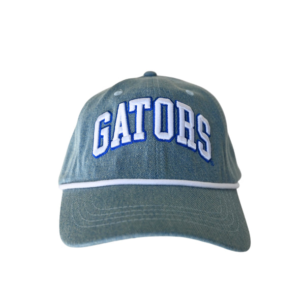 Florida Letter Up Varsity Denim Baseball Hat