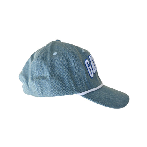 Florida Letter Up Varsity Denim Baseball Hat