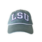 LSU Letter Up Varsity Denim Baseball Hat
