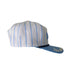 North Carolina Pinstripe Hat 5 Panel Canvas Baseball Hat