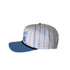 North Carolina Pinstripe Hat 5 Panel Canvas Baseball Hat
