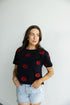 Georgia Ritter Multi-Color Heavyweight Crop Tee