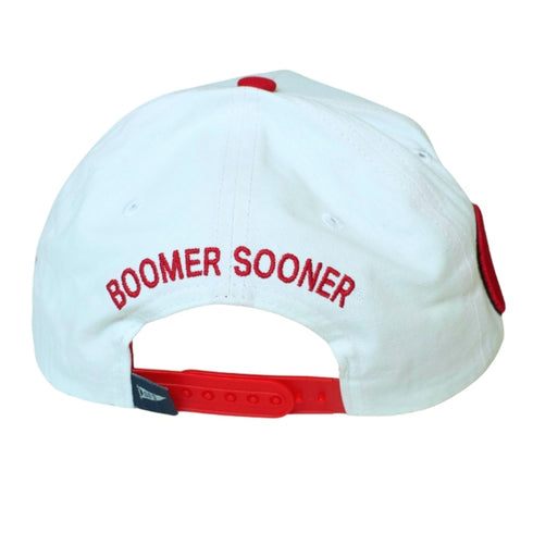 Oklahoma Phipps Away Split Hat 5 Panel Canvas Baseball Hat