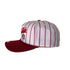 FSU Pinstripe Hat 5 Panel Canvas Baseball Hat