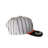 Miami Pinstripe Hat 5 Panel Canvas Baseball Hat