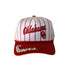 Oklahoma Pinstripe Hat 5 Panel Canvas Baseball Hat