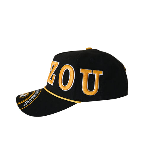 Missouri Phipps Split Hat 5 Panel Canvas Baseball Hat