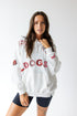 Georgia All Over the Place Sequin Oversized Pullover Hoodie