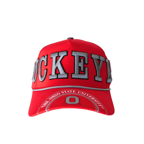 Ohio State Phipps Split Hat 5 Panel Canvas Baseball Hat