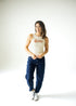 Texas Swash Era Full Length Ribbed Basic Tank