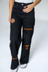 Tennessee Alpha Bling Denim Wide Leg Jeans
