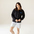 SMU Logo Script Fleece Cardigan