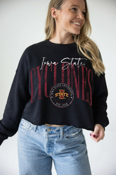 Iowa State Hall of Fame Cropped Longsleeve