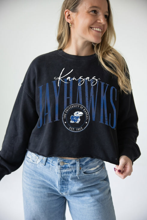 Kansas Hall of Fame Cropped Longsleeve