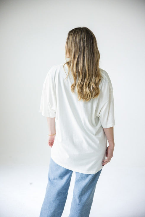 Temple Lawson Logo Oversized Tee