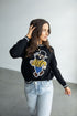 Appalachian State Wicks Vintage Striped Detail Sweater