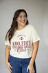 Iowa State Social Club Heavyweight Crop Tee