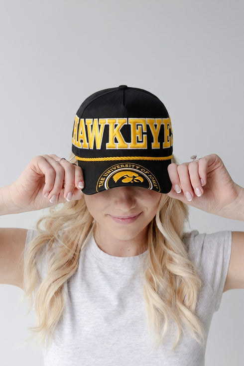 Iowa Phipps Split Hat 5 Panel Canvas Baseball Hat