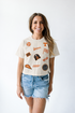 Tennessee All Over the Place Heavyweight Crop Tee